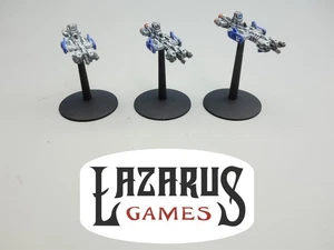 Warhammer 40K Battlefleet Gothic - Nova Class Frigates (painted oop) - Picture 1 of 4