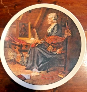 Knowles Decorative Plate "Reflections" by Norman Rockwell - Picture 1 of 6