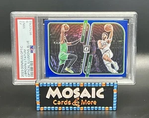 Donruss Optic Optical Illusions Blue Prizm SP/85 2023 Brown & Tatum PSA 9 COME NUOVO - Foto 1 di 3