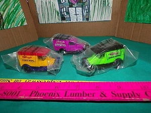 Matchbox Kellogg's Raisin Bran Corn Pops Applejacks Cereal Trucks Model A Fords - Picture 1 of 5