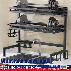 Over Sink Dish Drainer Drying Rack kitchen organizers storage Dish Drying Rack - Picture 1 of 12