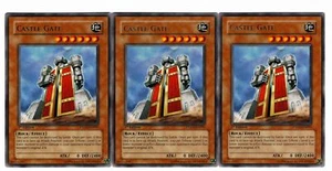 Yugioh - 3X Puerta del Castillo - Raro - 1ª Edición - PTDN-EN091 - Casi Como Nuevo - Imagen 1 de 1