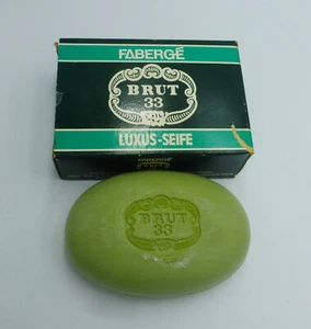 *** VINTAGE *** FABERGÉ BRUT 33 - Luxus Seife 125 g - Bild 1 von 4