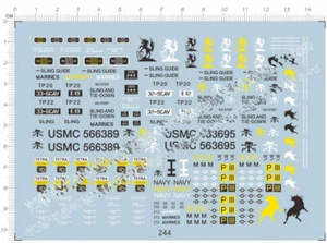 1/35 Usmc Navy Marines G10mm Swift 3a Fuerza Reconocimiento Un Kit Modelo Calcomanía de Agua - Imagen 1 de 1
