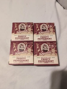 4x Dr. Squatch Frosty Peppermint Limited Edition Soap Zero Grit - Picture 1 of 5