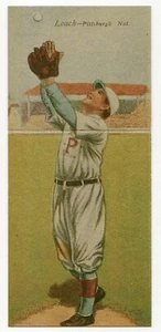 1988 CCC reprint - 1911 Mecca Double Folder T201 T. Leach / G. Gibson Pirates - Picture 1 of 2
