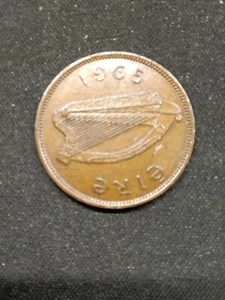 1965 Ireland half penny-lightly circulated - Picture 1 of 2
