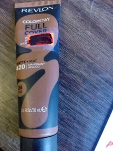 Revlon Colorstay fondotinta copertura completa opaco 420 mogano 1 oz. Spedizione gratuita - Foto 1 di 1