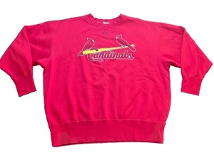 De colección Cardenales de San Luis Majestuoso Cuello Redondo 2XL Rojo Peso Pesado - Imagen 1 de 9