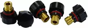 57Y04 TIG tapa trasera ajuste corto QQ300 PTA DB CK SR WP17 18 26 TIG antorcha de soldadura 5 piezas - Imagen 1 de 3