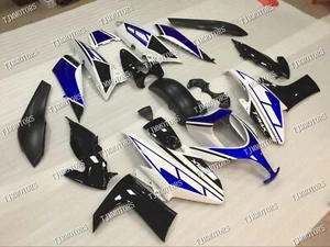 Fit for 2008-2011 TMAX500 Blue White ABS Injection Mold Bodywork Fairing Kit - Picture 1 of 4