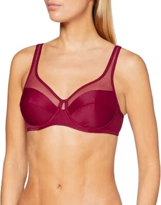 Sujetador DIM para mujer Soutien-Gorge Avec Armatures generoso con aros rojo 38B Foto 1 de 4