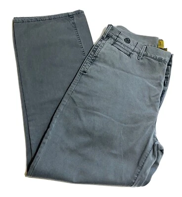 Pantalones Field & Stream 1871 Hombre Aire Libre Senderismo Gris Verde Talla 32x30 Botón Mosca Foto 1 de 4