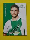 SV Werder Bremen 22/23 - Schmid - Autogrammkarte orign.sign