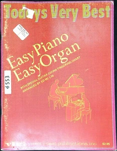 Today's Very Best Easy Piano / Organ Songbook Sheet Music Song Book 553a - Imagen 1 de 11
