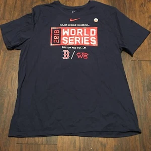 Boston Red Sox 2018 World Series Bound AL Champions Nike Cotton T-Shirt Sz XXL - Picture 1 of 4