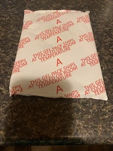 3 Ice Cold Freezer Reusable Gel Packs Refrigerants Ice Pack Travel Small, A size - Picture 1 of 2