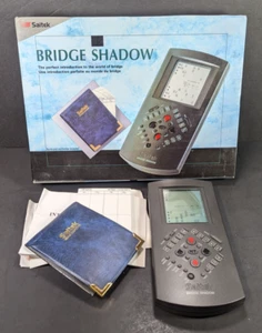 De colección Saitek Bridge Shadow 1992 LCD Solo Bridge Tutor - ✓ PROBADO, ¡FUNCIONA MUY BIEN! - Imagen 1 de 11
