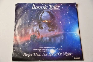 Bonnie Tyler - Faster Than the Speed of Night 7 Inch Vinyl - Picture 1 of 3