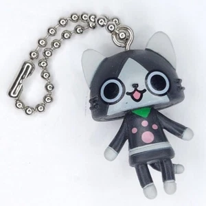 Monster Hunter 7-Eleven 1" grau & schwarz Palico Felyne Figur Schlüsselanhänger - Bild 1 von 2