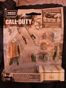 Mega Construx Black Series Call Of Duty WW2 Winter Crate GYF87 - Brand New - Picture 1 of 1