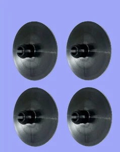 4pcs 2 Inch 2" Leaf Spring End Tip Wear Pad Anti Squeak Insert Cushion Plastic - Picture 1 of 2