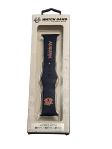 Auburn University Football Apple Silicone Watch Band NEW 38 40 41 MM Collegiate - Picture 1 of 2