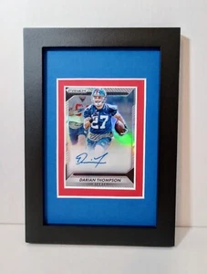 Signed Darian Thompson New York Giants Auto Football Card Plaque Panini Prizm - Picture 1 of 5