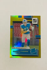 RATED ROOKIE CARD AIDAN HUTCHINSON Lions 2022 Donruss GOLD HOLO PRESS PROOF #313