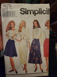 Simplicity Muster 8675 Misses * 2 Röcke / 2 Längen * Gr. 4-8 - Bild 1 von 2