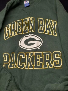 GREEN BAY PACKERS VINTAGE "90s CHAMPION CREWNECK SWEATSHIRT XL **read** - Picture 1 of 10