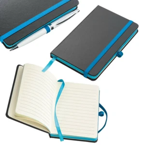 Notizbuch / DIN A6 / 160 S. / liniert / PU Hardcover / Farbe: türkis - Bild 1 von 3
