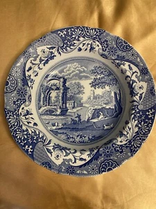 Spode Blue Italian Soup Bowls Set of 4 | 9Inch - Picture 1 of 5