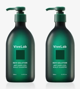 Vivelab Revi Solution Anti Hair Loss Scalp Shampoo 500ml * 2pcs K-Beauty - Picture 1 of 16