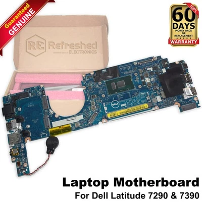 Placa madre para computadora portátil Dell Latitude 7290 7390 i7-8650U 1,9 GHz LA-F312P DM96X Foto 1 de 4