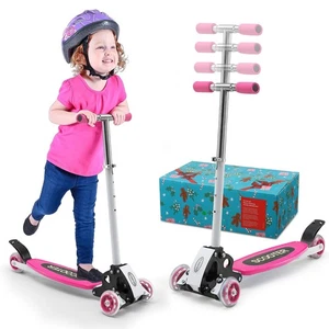 Scooter para niños pequeños de 3-5, 3 ruedas con 23-28 pulgadas de altura ajustable... - Imagen 1 de 8