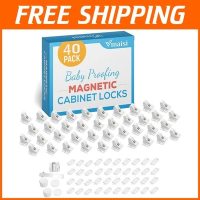 Hidden Magnetic Locks for Cabinets - Image 1 of 4