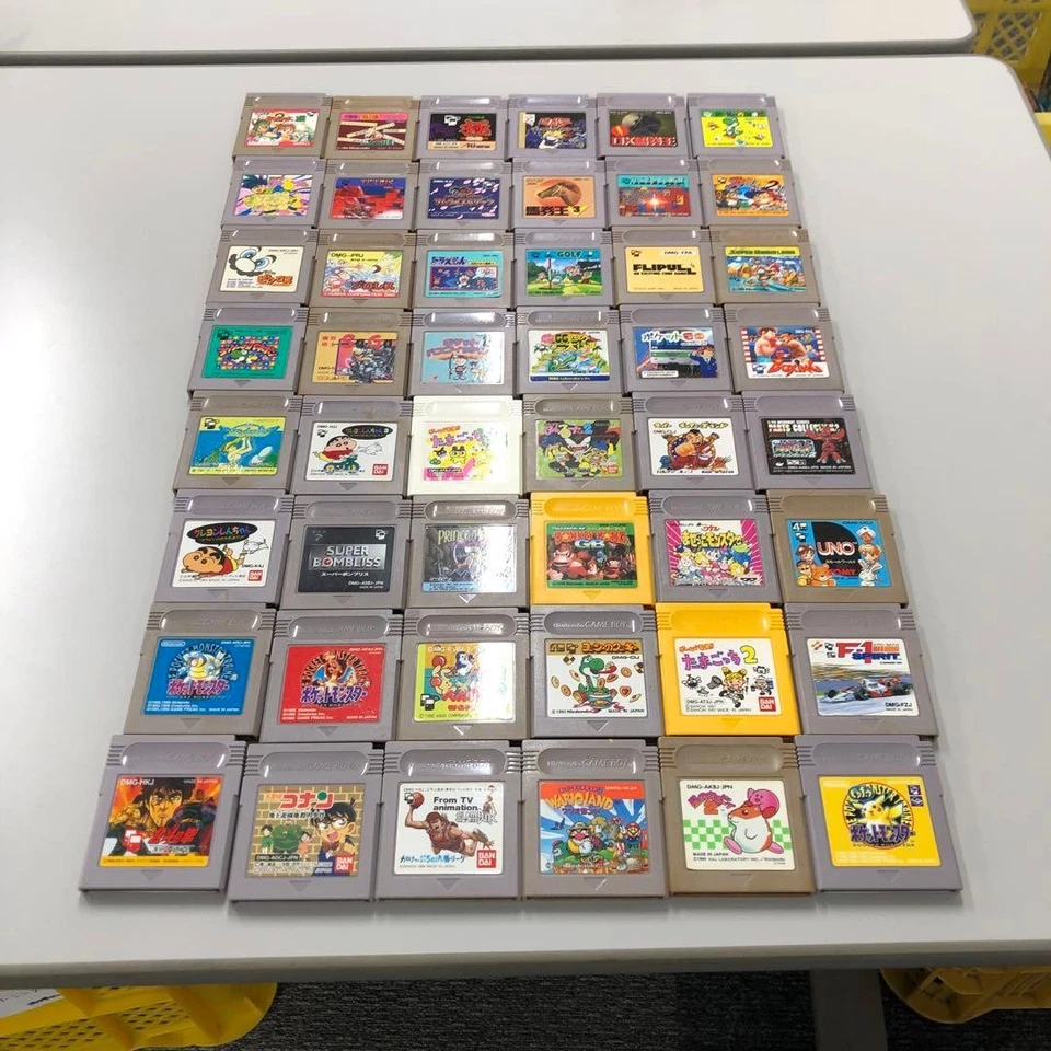 Nintendo Game Boy 48 Juego Cartucho Paquete Lote Colección Completa Japón Foto 1 de 3