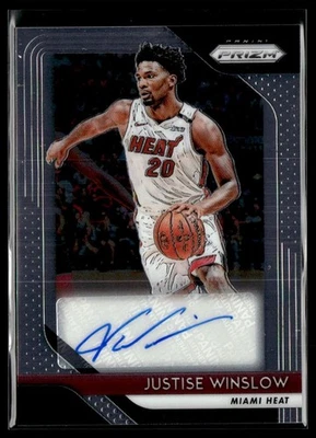2018–19 Panini Prizm Signatures Джастинслоу с автографом Miami Heat #S-JWL - Изображение 1 из 2