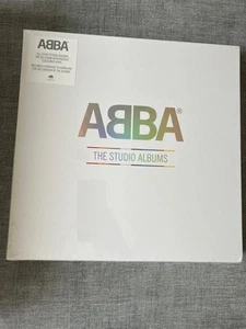 ABBA - The Studio Albums 8 farbiges Vinyl 180 Gramm LTD Ed Box Set, neu VERSIEGELT - Bild 1 von 4