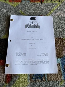 Ant Farm S2 Ep 10 Rare Disney Channel Original Script Shooting Draft 2012 - Bild 1 von 3