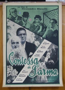 manifesto 1F film CONTESSA DI PARMA Elisa Cegani Antonio Centa Blasetti - Picture 1 of 2