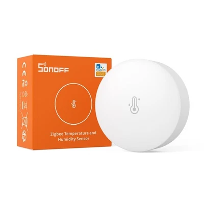SONOFF SNZB-02P Zigbee Sensor de humedad de temperatura Hogar inteligente Monitor remoto Foto 1 de 4