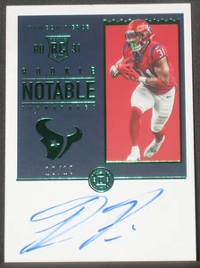 Dameon Pierce 2022 Panini Encased Notable Signature Rookie Autograph (10/10) RC - Picture 1 of 2