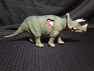 JURASSIC PARK TRICERATOPS DINOSAUR ACTION FIGURE 1993 KENNER - Picture 1 of 19