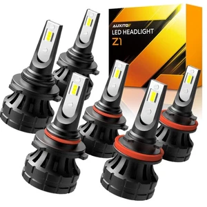 AUXITO H11 9005 9006 Combo LED Headlight Bulbs Kit High Low Beam 20000LM 100W Z1 - Bild 1 von 18