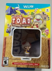 Nintendo Wii U Captain Toad: Treasure Tracker Bundle Toad amiibo Factory Sealed - Picture 1 of 7