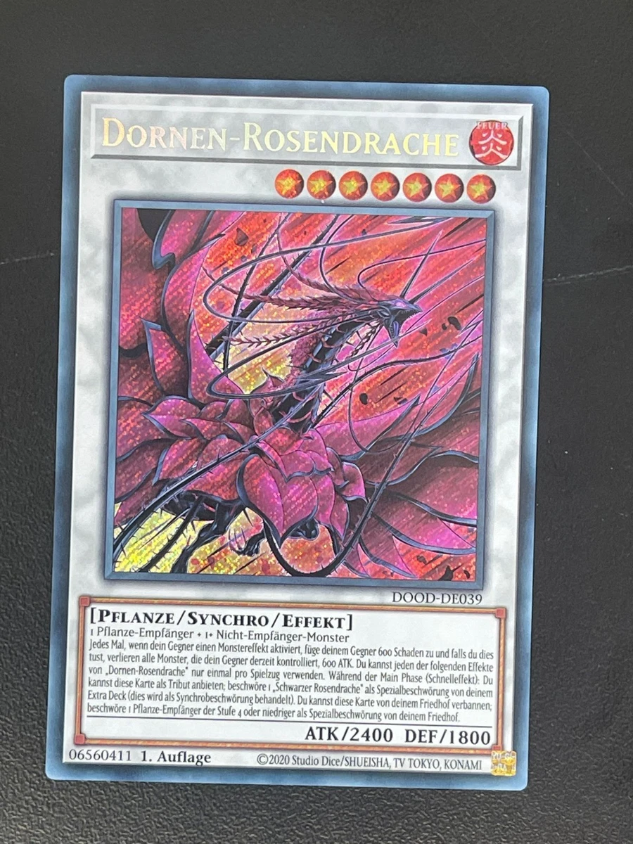 Yu-Gi-Oh! Glass Slippers – Secret Rare, 1. Edition, Sammelkarte
