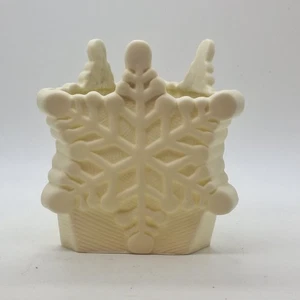 Candelabro Colonial Copo de Nieve De Colección Hecho en Taiwán - Imagen 1 de 6