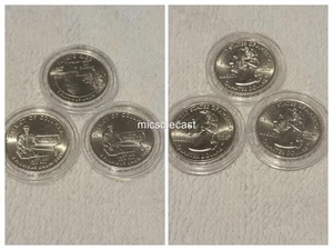 Juego 3 cuartos estatales Washington DC 2009 P & D Puerto Rico D UNC ajuste directo - Imagen 1 de 3